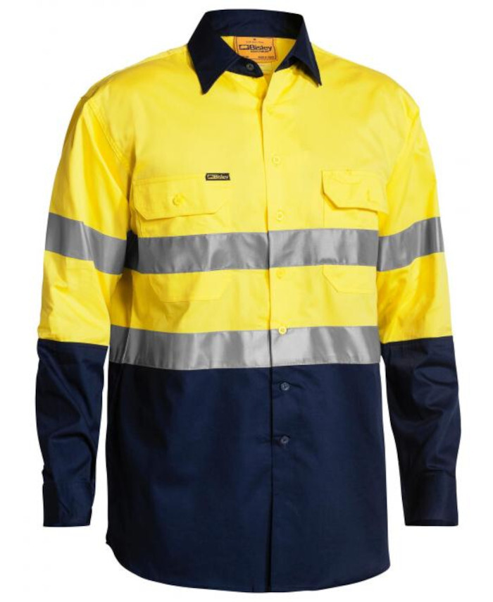 3M TAPED COOL LIGHTWEIGHT HI VIS SHIRT LONG SLEEVE Bisley