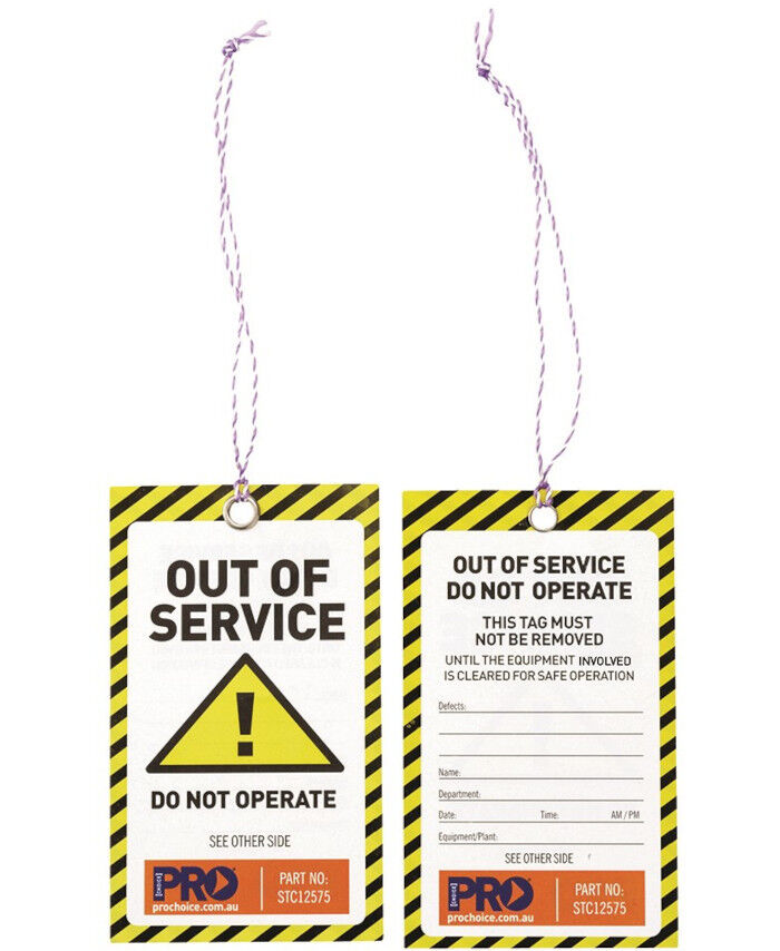 Safety Tag 