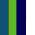 Blue / Green / Navy / White