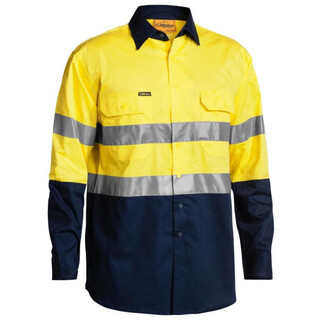 WORKWEAR, SAFETY & CORPORATE CLOTHING SPECIALISTS 3M TAPED COOL LIGHTWEIGHT HI VIS SHIRT - LONG SLEEVE