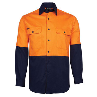 WORKWEAR, SAFETY & CORPORATE CLOTHING SPECIALISTS JB's HI VIS L/S 150G SHIRT