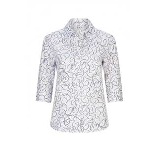 WORKWEAR, SAFETY & CORPORATE CLOTHING SPECIALISTS Ladies Shirt - 3/4 sleeve semi fitted shirt