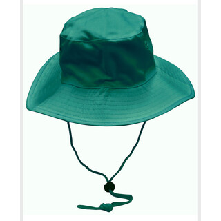 Sur- hat with clip on chin strap - Bottle Green - 55