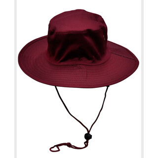 Sur- hat with clip on chin strap - Maroon - 55