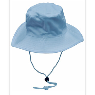 Sur- hat with clip on chin strap - Sky Blue - 55