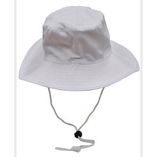 Sur- hat with clip on chin strap - White - 55