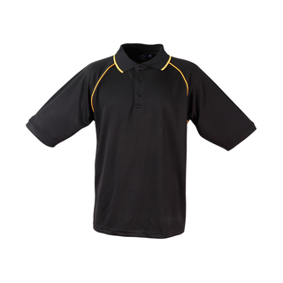 WORKWEAR, SAFETY & CORPORATE CLOTHING SPECIALISTS mens cooldry raglan S/S polo