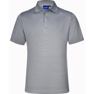 LUCKY BAMBOO POLO Men's S/S - Cool Grey - L