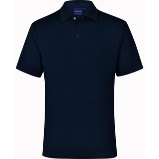 LUCKY BAMBOO POLO Men's S/S - Navy - 2XL