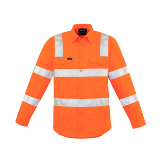 WORKWEAR, SAFETY & CORPORATE CLOTHING SPECIALISTS Mens Bio Motion Vic Rail Shirt