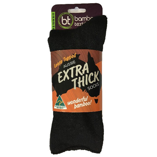 WORKWEAR, SAFETY & CORPORATE CLOTHING SPECIALISTS - Aussie Loose Top Extra Thick Socks