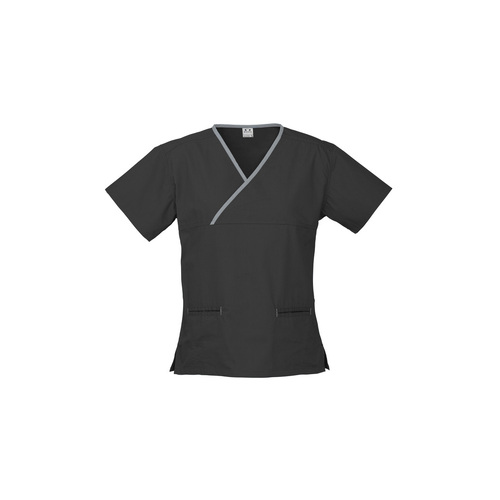 WORKWEAR, SAFETY & CORPORATE CLOTHING SPECIALISTS - Scrubs - Ladies Crossover Top