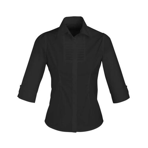 WORKWEAR, SAFETY & CORPORATE CLOTHING SPECIALISTS - DISCONTINUED - Berlin Ladies Shirt 3/4 -