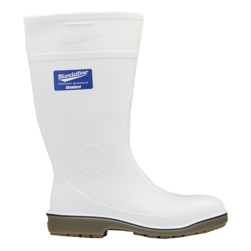 WORKWEAR, SAFETY & CORPORATE CLOTHING SPECIALISTS 004 - Gumboots Non-Safety - White chemgard boot