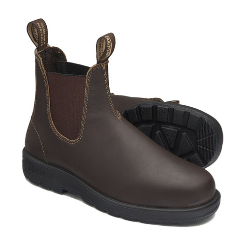 WORKWEAR, SAFETY & CORPORATE CLOTHING SPECIALISTS - Chestnut water resistant upper elastic side boot