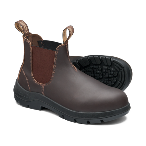 WORKWEAR, SAFETY & CORPORATE CLOTHING SPECIALISTS Blundstone 710 WorkLife Chesnut Leather Elastic Side Boot