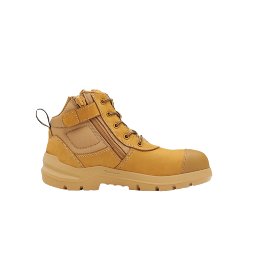 WORKWEAR, SAFETY & CORPORATE CLOTHING SPECIALISTS DuraFit Wheat nubuck 135mm zip side safety boot