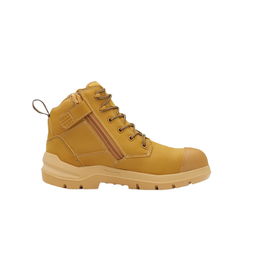 WORKWEAR, SAFETY & CORPORATE CLOTHING SPECIALISTS DuraFit Wheat waterproof microfibre 150mm zip side safety boot