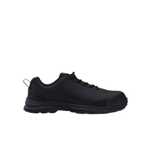 WORKWEAR, SAFETY & CORPORATE CLOTHING SPECIALISTS - Black breathable nylon upper anti-static uniform safety jogger