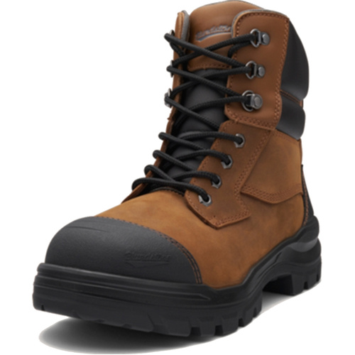 WORKWEAR, SAFETY & CORPORATE CLOTHING SPECIALISTS - RotoFlex Saddle water-resistant leather 150mm zip sided safety boot