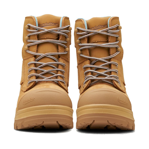 WORKWEAR, SAFETY & CORPORATE CLOTHING SPECIALISTS - RotoFlex Wheat water-resistant nubuck 150mm zip side women's safety boot