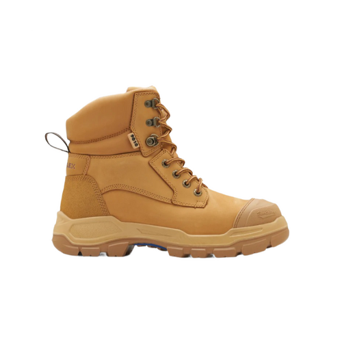 WORKWEAR, SAFETY & CORPORATE CLOTHING SPECIALISTS - RotoFlex Wheat water-resistant nubuck 150mm lace up safety boot