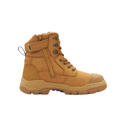 WORKWEAR, SAFETY & CORPORATE CLOTHING SPECIALISTS RotoFlex Wheat water-resistant nubuck 150mm zip sided safety boot