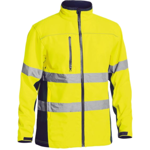 WORKWEAR, SAFETY & CORPORATE CLOTHING SPECIALISTS TAPED HI VIS SOFT SHELL JACKET