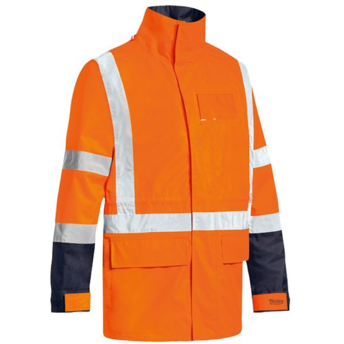 WORKWEAR, SAFETY & CORPORATE CLOTHING SPECIALISTS DISCONTINUED - TAPED TTMC-W 5 IN 1 RAIN JACKET (WATERPROOF)