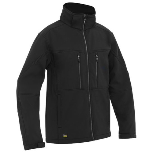 WORKWEAR, SAFETY & CORPORATE CLOTHING SPECIALISTS - FLX & MOVE HOODED SOFT SHELL JACKET