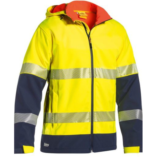 WORKWEAR, SAFETY & CORPORATE CLOTHING SPECIALISTS TAPED HI VIS RIPSTOP BONDED FLEECE JACKET