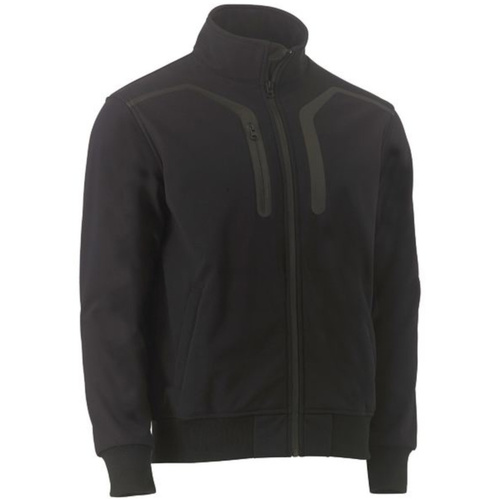WORKWEAR, SAFETY & CORPORATE CLOTHING SPECIALISTS DISCONTINUED - PREMIUM SOFT SHELL BOMBER JACKET...RRP $97.95
