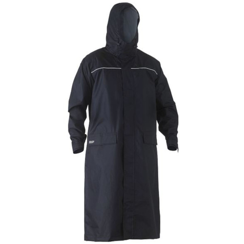 WORKWEAR, SAFETY & CORPORATE CLOTHING SPECIALISTS - LONG RAIN COAT