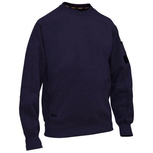WORKWEAR, SAFETY & CORPORATE CLOTHING SPECIALISTS - WORK FLEECE CREW NECK JUMPER