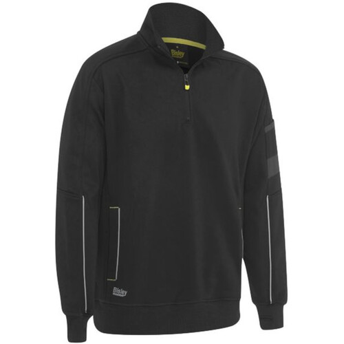 WORKWEAR, SAFETY & CORPORATE CLOTHING SPECIALISTS - 1/4 ZIP WORK FLEECE PULLOVER