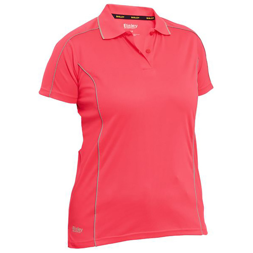 WORKWEAR, SAFETY & CORPORATE CLOTHING SPECIALISTS - WOMENS COOL MESH POLO SHIRT