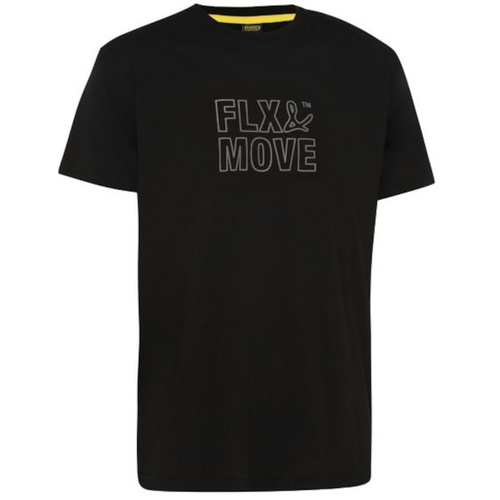 WORKWEAR, SAFETY & CORPORATE CLOTHING SPECIALISTS DISCONTINUED - FLX & MOVE  COTTON OUTLINE PRINT TEE