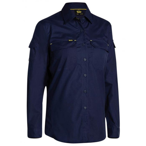 WORKWEAR, SAFETY & CORPORATE CLOTHING SPECIALISTS WOMENS X AIRFLOW  RIPSTOP SHIRT - LONG SLEEVE