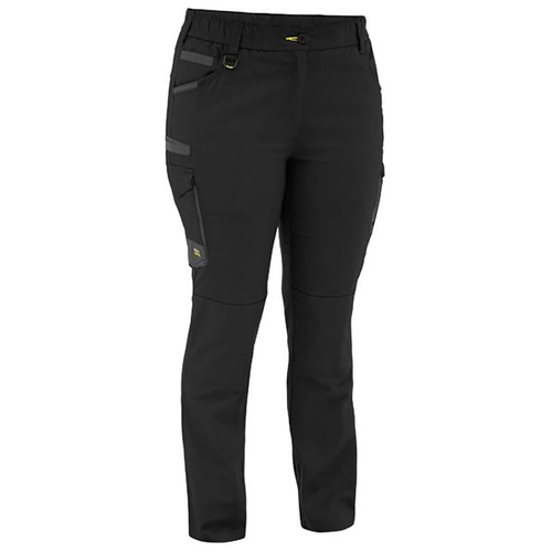 WORKWEAR, SAFETY & CORPORATE CLOTHING SPECIALISTS Women's Flx & Move Stretch Canvas Elastic Waist Cargo Pants
