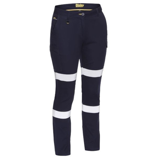 WORKWEAR, SAFETY & CORPORATE CLOTHING SPECIALISTS - WOMENS TAPED COTTON CARGO PANTS
