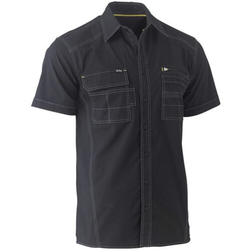 WORKWEAR, SAFETY & CORPORATE CLOTHING SPECIALISTS - FLEX & MOVE™UTILITY SHIRT - SHORT SLEEVE