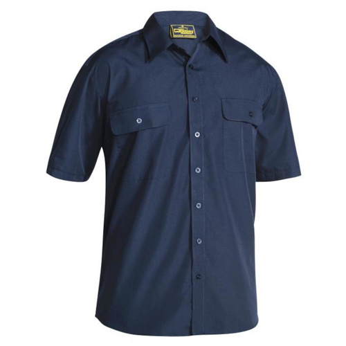 WORKWEAR, SAFETY & CORPORATE CLOTHING SPECIALISTS - PERMANENT PRESS SHIRT - SHORT SLEEVE