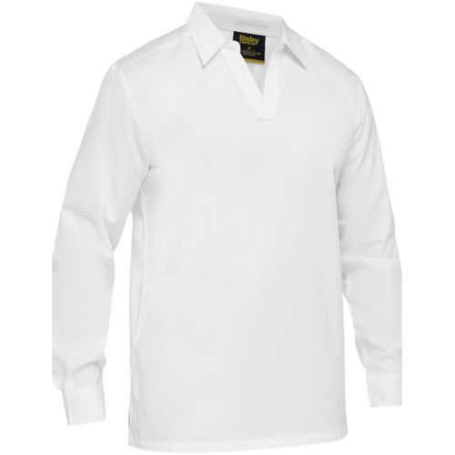 WORKWEAR, SAFETY & CORPORATE CLOTHING SPECIALISTS - DISCONTINUED - V-NECK LONG SLEEVE SHIRT