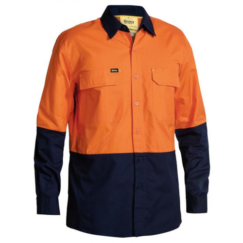 WORKWEAR, SAFETY & CORPORATE CLOTHING SPECIALISTS - X AIRFLOW  RIPSTOP HI VIS SHIRT - LONG SLEEVE