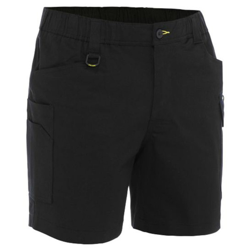 WORKWEAR, SAFETY & CORPORATE CLOTHING SPECIALISTS STRETCH COTTON ELASTIC WAIST CARGO SHORT