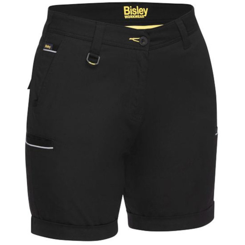 WORKWEAR, SAFETY & CORPORATE CLOTHING SPECIALISTS - WOMENS STRETCH COTTON SHORT