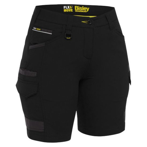 WORKWEAR, SAFETY & CORPORATE CLOTHING SPECIALISTS WOMEN’S FLX & MOVE™ 4-WAY STRETCH ZIP CARGO SHORT