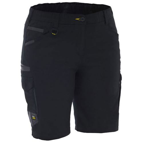 WORKWEAR, SAFETY & CORPORATE CLOTHING SPECIALISTS Women's Flx & Move Elastic Waist Cargo Short