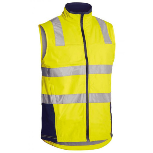 WORKWEAR, SAFETY & CORPORATE CLOTHING SPECIALISTS TAPED HI VIS SOFT SHELL VEST