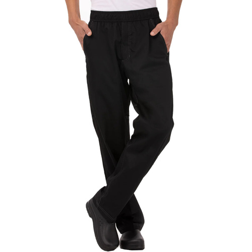 WORKWEAR, SAFETY & CORPORATE CLOTHING SPECIALISTS Black Cool Vent Baggy Pants